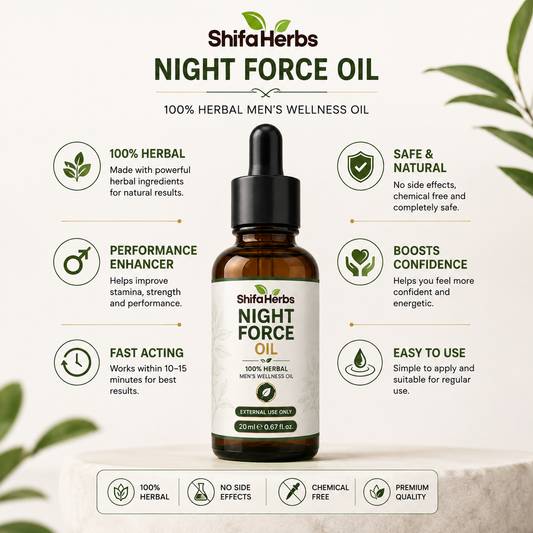 SHIFA HERBS™ Night Force Oil